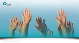 Hands in the air 'ten digits'