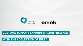 Customs Support acquires Errek Italy
