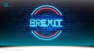 Brexit in neon lights